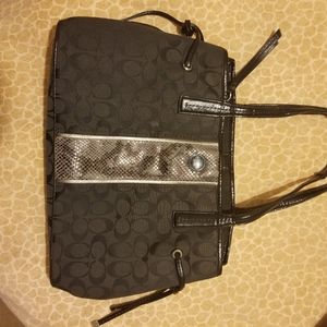 Coach Satchel Snakeskin